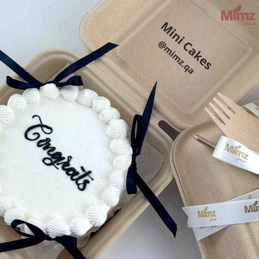 Lunch Box Congrats Cake