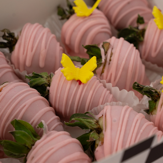 Pink Strawberry Box
