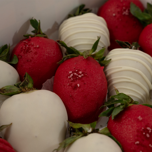 Personalized message strawberry box